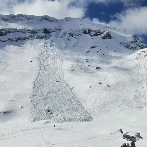 Avalanșă la Bâlea Lac, unde există risc mare de noi alunecări de zăpadă - Avertisment de la Salvamont Sibiu