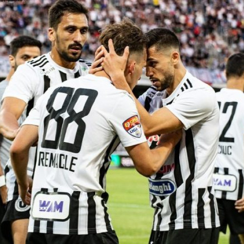 U Cluj, in semifinalele Cupei Romaniei la fotbal, dupa victoria cu scorul 1-0 impotriva FC Hermannstadt