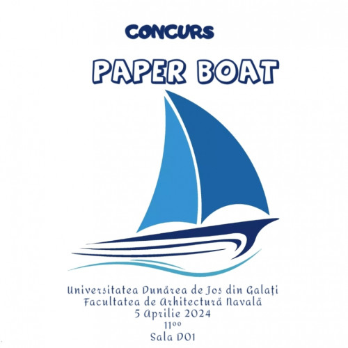 Materiale compozite și concurs Paper Boats la Colocviile navaliștilor - Cristinel Luca Scris Joi, 04 Aprilie 2024 15:50