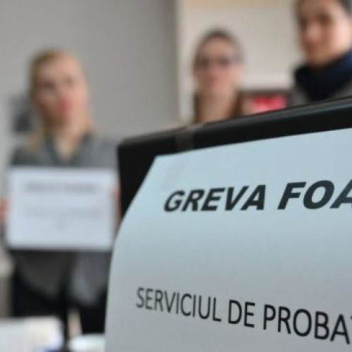 Consilierii de probațiune în grevă și protest la Palatul Victoria împotriva reducerilor salariale și lipsei de dialog cu conducerea Direcției Naționale de Probațiune