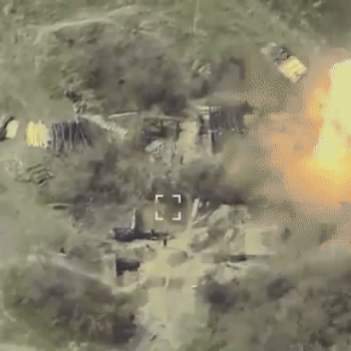 Video: Ucrainienii folosesc rachete HIMARS pentru a lovi soldați ruși în Herson, pe frontul din Ucraina