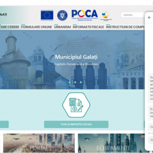 Primăria Galați Creează un Asistent Public Virtual pentru Servicii Publice Mai Eficiente