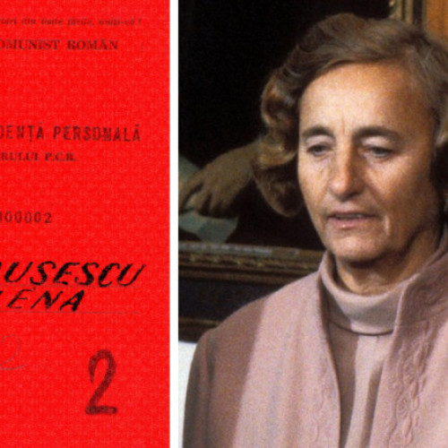 Consiliul Național pentru Studierea Arhivelor Securității a publicat Cartea de evidență personală a Elenei Ceaușescu pe pagina lor de Facebook