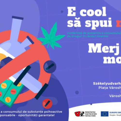 Conferința "E cool să spui NU!" a avut loc în Odorheiu-Secuiesc cu peste 200 de tineri prezenți