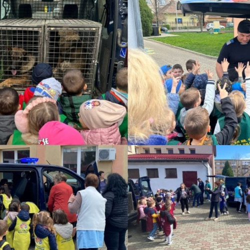 Jandarmii din Alba prevenire în școli. Informare pentru elevi și copii