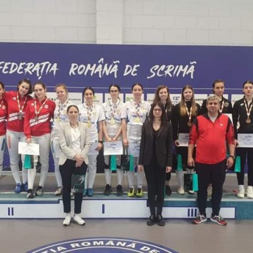 Scrimă: CSA Steaua câştigă titlul naţional la spadă feminin pe echipe