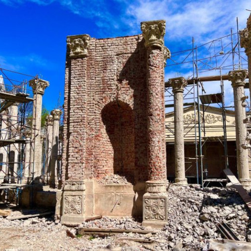 Lucrări în ritm susținut la Teatrul de Vară din Parcul Bazilescu, relatează Primarul Sectorului 1, Clotilde Armand