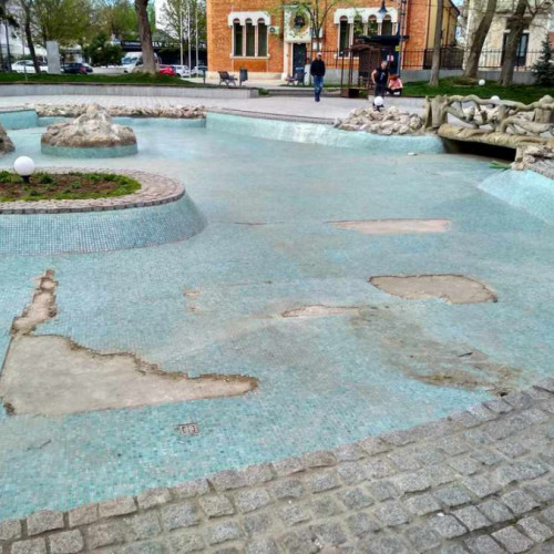 Fântâna din Parcul "Eminescu" are nevoie de expertiză tehnică și studiu geotehnic