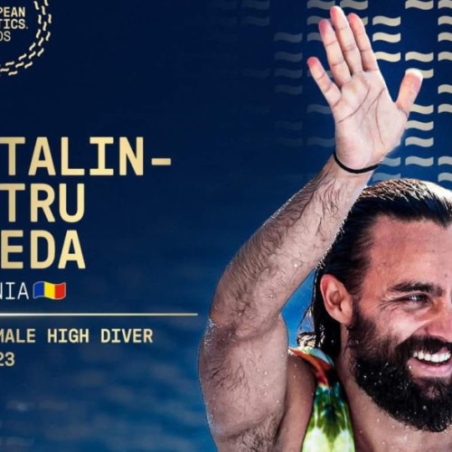 Cătălin Preda ales cel mai bun săritor în apă al Europei în 2023