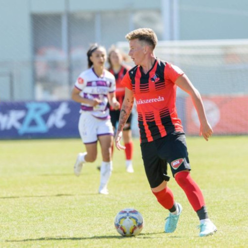 Herczeg Andrea, marcatoare în victoria naţionalei feminine cu echipa Armeniei