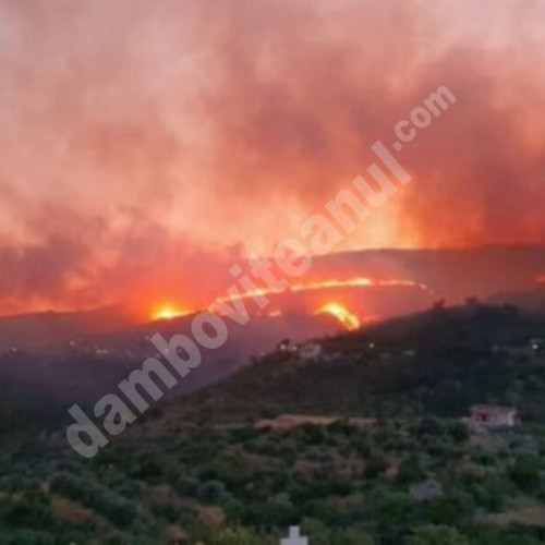 ATENȚIONARE DE CĂLĂTORIE ÎN GRECIA, RISCURI DE INCENDII FORESTIERE