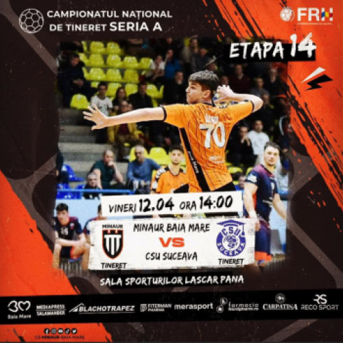 Meciul Decisiv în Campionatul Național de Tineret: Minaur Baia Mare vs. CSU Suceava, Etapa 14