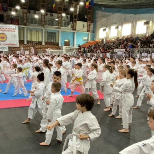Localitatea noastră găzduiește Campionatul Național de Karate pentru Copii