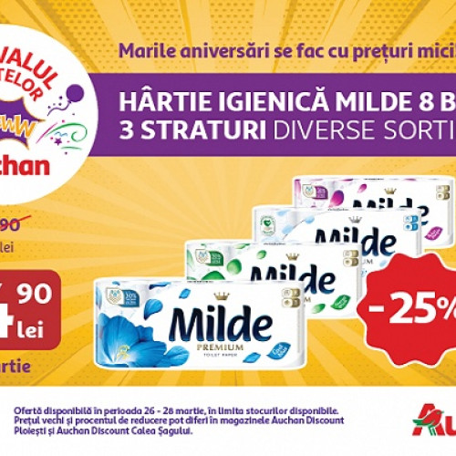 Noile Reduceri Excitante Te Așteaptă la Auchan: Valabile Până pe 2 Aprilie!