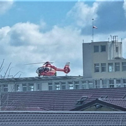 Primul pacient cu accident vascular cerebral adus cu elicopterul SMURD la Spitalul Județean Suceava