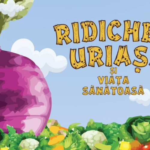 Teatru clasic pentru copii la Brănești: Proiectul „Ridichea uriașă și viața sănătoasă” ajunge în oraș