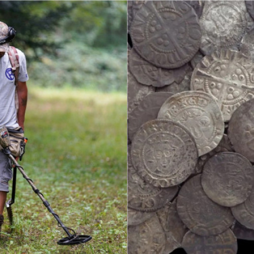 Cum a reușit un căutător de comori să descopere o colecție rară de monede antice cu ajutorul unei recolte de morcovi