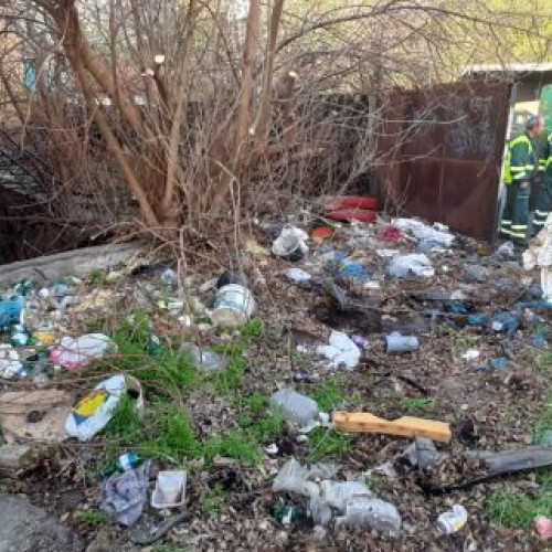 Curățarea zonei fostului complex Minerva - rezultat al acțiunii de salubrizare din Sectorul 1