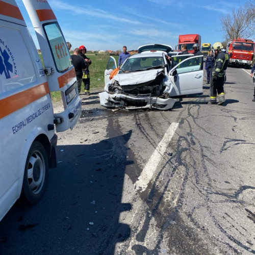 Accident rutier grav între Vlăhița și Miercurea Ciuc - 3 victime, o persoană încarcerată