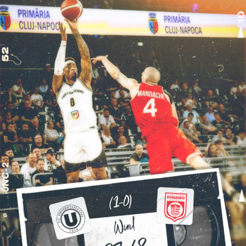 Sferturi de finală în Liga Națională de baschet masculin: debut cu victorie pentru gazde și primele meciuri în două sferturi