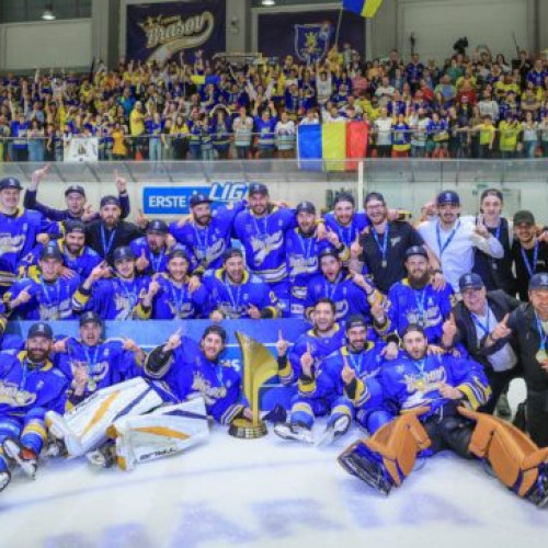 Hocheiștii din Brașov aduc titlul de campioni în Erste Liga!