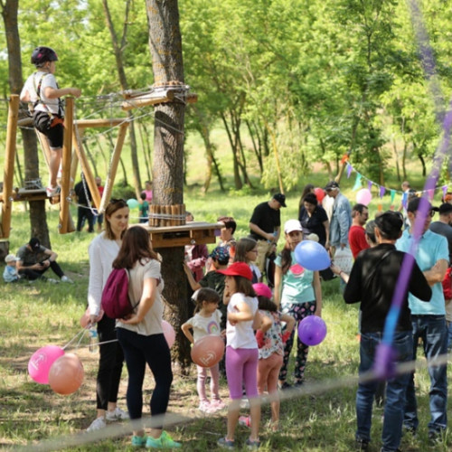 Parcul de Aventură din Pădurea Gârboavele va fi redeschis pe 26 aprilie