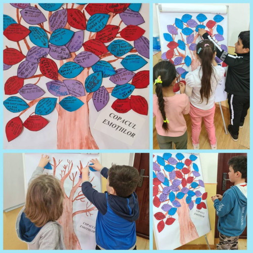 Elevii Şcolii Gimnaziale "Tudor Vladimirescu" din Târgoviște învață despre emoții în cadrul proiectului "ABC-ul emoțiilor" susținut de Centrul de Prevenire Antidrog