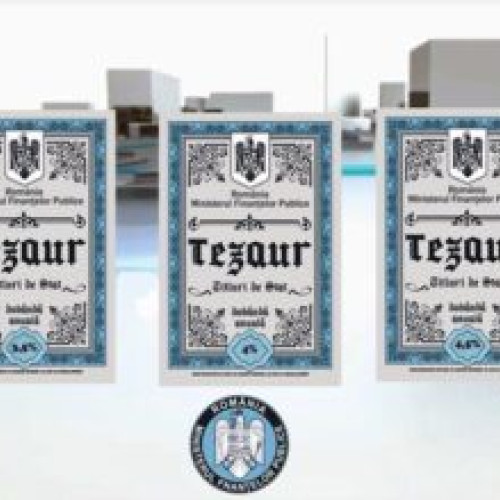 Investiţii avantajoase în titlurile de stat Tezaur cu dobânzi neimpozabile de până la 6,85%, la cea de-a cincea ediţie din 2024