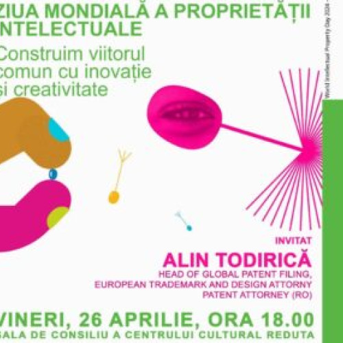 Ziua Proprietății Intelectuale este sărbătorită la Centrul Cultural Reduta, pe 26 aprilie, ora 18.00. Îți explicăm cum să îți protejezi ideile și creațiile artistice într-o întâlnire exclusivă și pune la dispoziție locuri limitate. Înțelegerea și conștientizarea asupra proprietății intelectuale sunt principalele obiective ale acestei sărbători anuale. Rezervă-ți locul în comunitatea noastră de cititori de pe pagina de Facebook, printr-un Like!