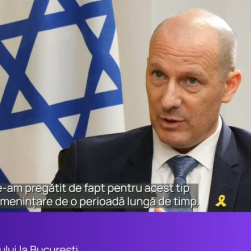 Exclusiv Ambasadorul Israelului: Sancțiunile care vin spre Iran nu sunt suficiente. Trebuie să acționăm mai puternic pentru a preveni războiul