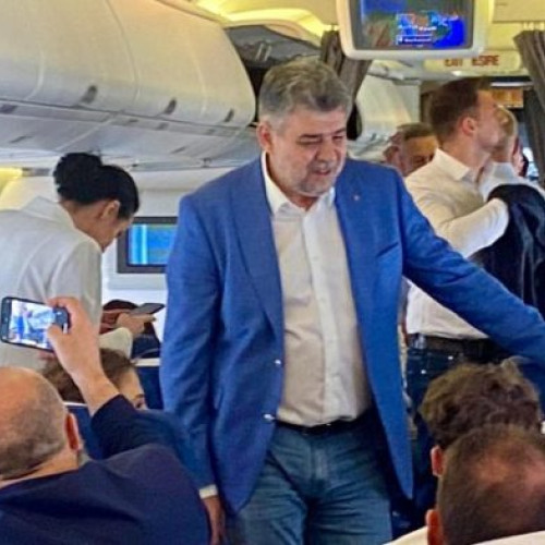 Premierul Ciolacu, alături de tinerii blocați pe aeroportul din Dubai, în vizita oficială în Emiratele Arabe Unite