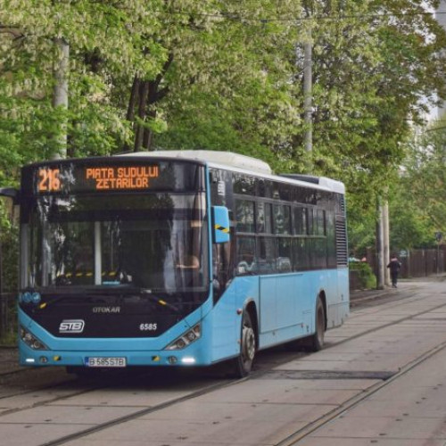 Linia 216 va fi modificată în acest weekend pentru lucrări la rețeaua de gaze de pe Str. Pogoanele