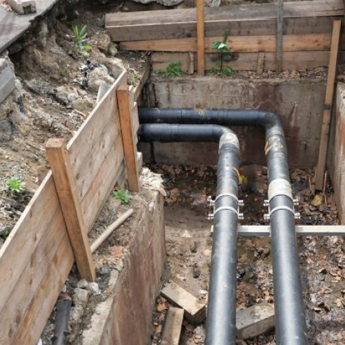 Continuă modernizarea sistemului de termoficare în București, cu lucrări la unul dintre șantierele de pe Bd Mihai Bravu, anunță edilul Nicușor Dan