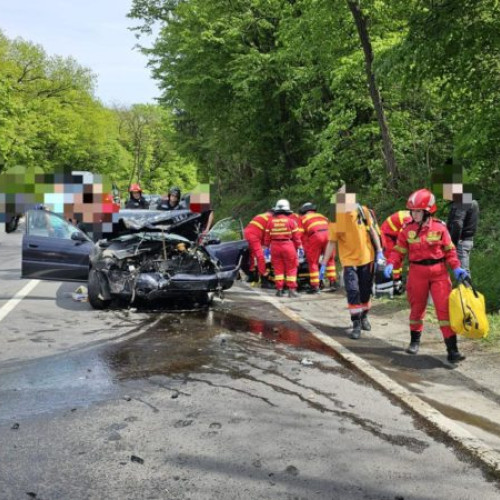 Accident rutier cu cinci victime la Acățari, în apropiere de Corunca