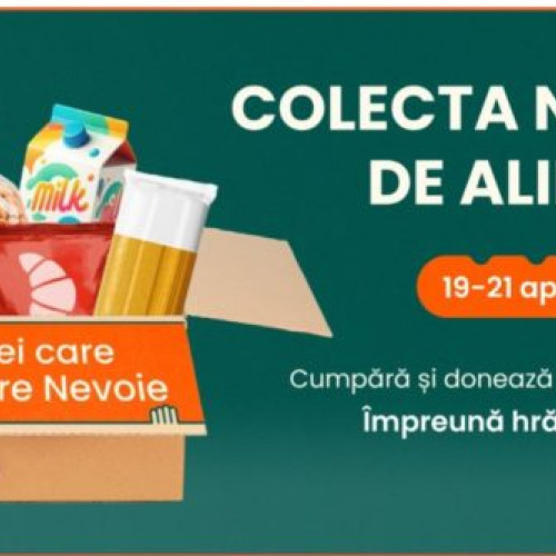 Astăzi a început ediția a 10-a a Colectei Naționale de Alimente