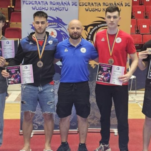 CSM Târgu Mureș aduce 4 medalii de bronz la Campionatul Național de Wushu, printre care o premieră pentru Sajgó András