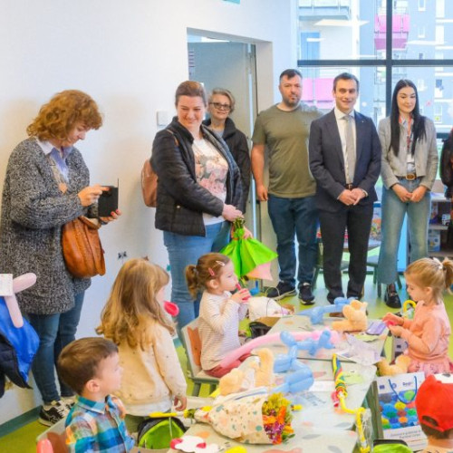 Inaugurare Grădiniţă Nouă în Brașov de către Primarul Municipiului.