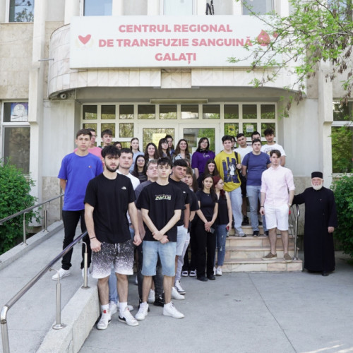 Campanie de donare de sânge a preoţilor şi credincioşilor din Tecuci