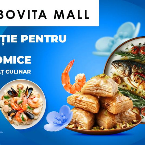 Târg Gastronomic de Florii la Dâmbovița Mall - Timp de o săptămână, locuitorii din Dâmbovița sunt invitați în parcarea mall-ului la un târg culinar plin de savoare!