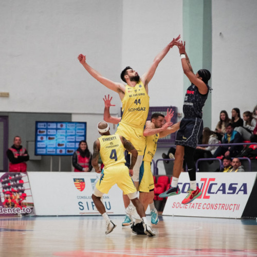 Sibiul, aproape de a accede în last four-ul Ligii Naționale de baschet
