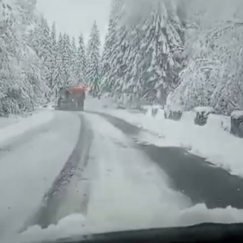 Alertă meteo: Cod galben de ninsori înainte de Paște în Carpații Meridionali și Carpații de Curbură. Drumarii intervin pentru deszăpezire în zonele montane.