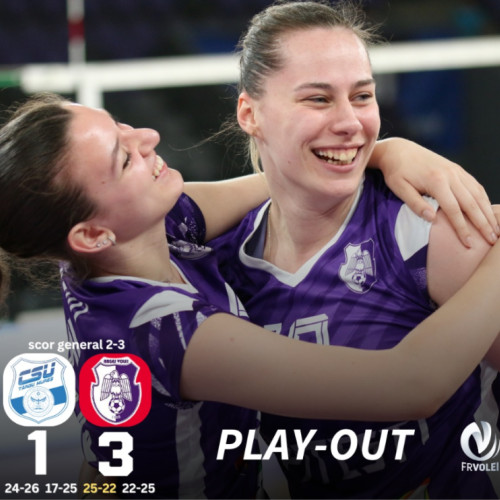 Voleibalistele de la CSU Medicina Tg.-Mureș au retrogradat în eșalonul secund din Divizia A1