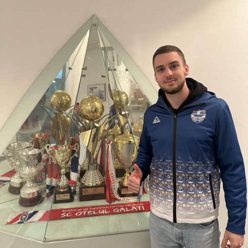 Marele baschetist sloven al CSM-ului devine suporter fidel al Oțelului în Galați