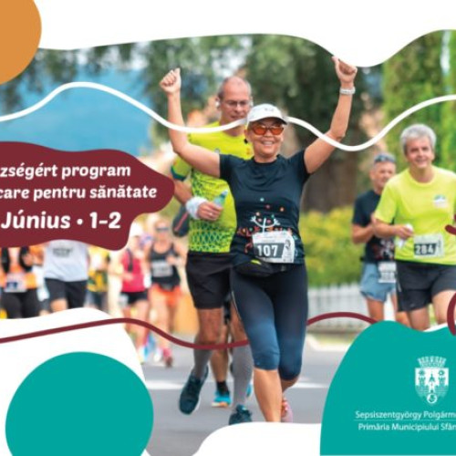 Asociaţia Fitness Tribe din Sfântu Gheorghe organizează concursul de alergare 'Marea Provocare de Mişcare' pe 1 şi 2 iunie în cadrul programului 'Mişcare pentru sănătate'.