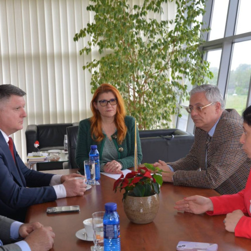 Delegația UVT vizitează Agenția pentru Dezvoltare Regională Sud-Muntenia pentru finanțarea învățământului universitar