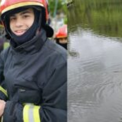 Pompierii Brașoveni au salvat cu succes 5 boboci de rață din canalul din Noua, la solicitarea ISU Brașov