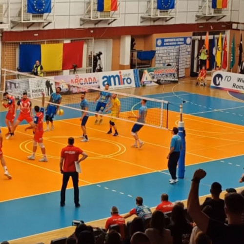 CSM Arcada Galați Egalează Scorul în Finala Națională la Volei Masculin