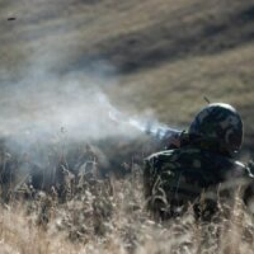 Exerciții militare cu trageri, timp de două zile în Poligonul Grohotiş