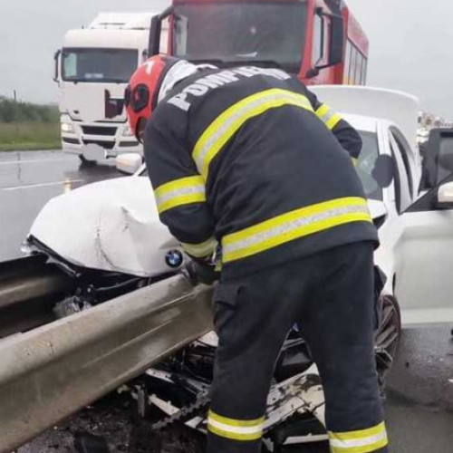 Un șofer de 38 de ani a murit în accident pe Autostrada A1, în județul Argeș