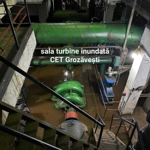 Avarie majoră în reţeaua de termoficare a Termoenergetica: Peste 3.700 de blocuri fără apă caldă